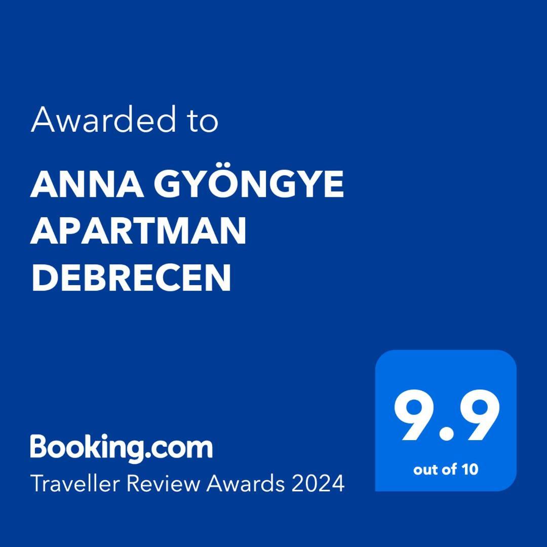 Anna Gyoengye Apartman Debrecen Buitenkant foto